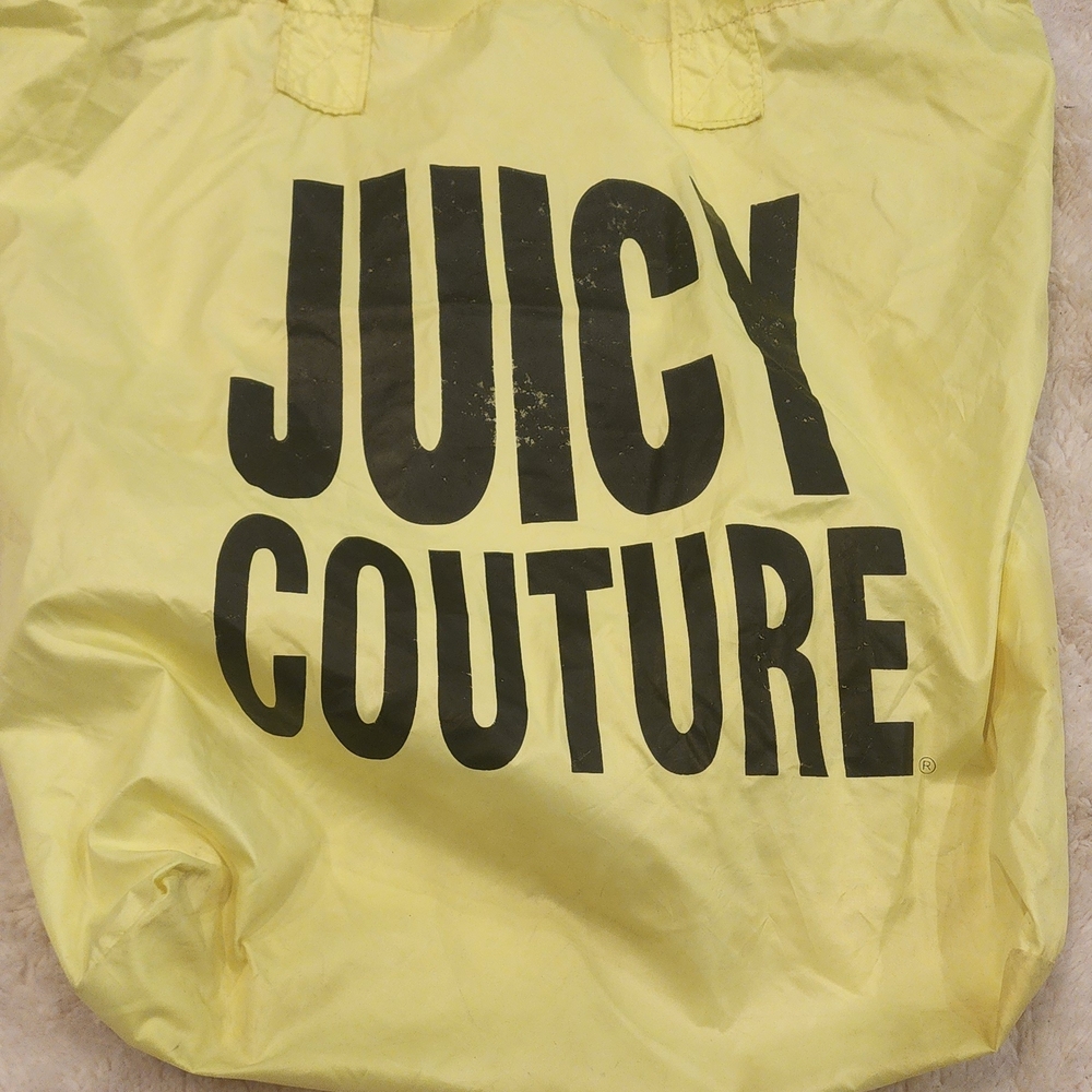 Juicy Couture Yellow Tote Bag